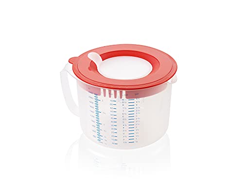 Leifheit 3169 Measure and Store - Vaso medidor 3 en 1 (2.2 L)