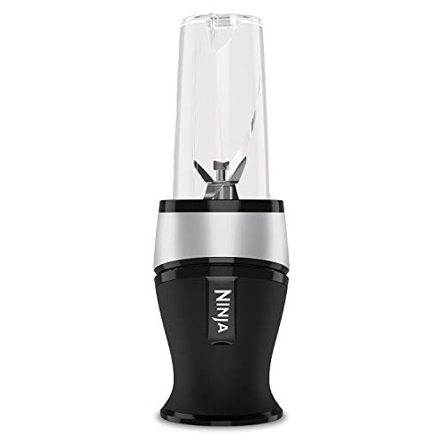 Ninja (QB3001EUS) Batidora para Smoothies, 2 Vasos de 470 ml, 700 W, 0.47 litros, Tritan, Plata/Negro