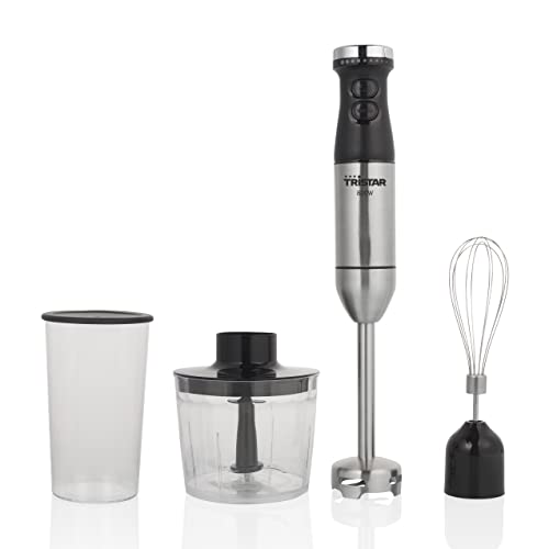 SET BATIDORA PICADOR 800 W ACERO INOXIDABLE CARILLA DESMONTABLE DE ACERO INOX+ CUCHILLAS FUNCION TURBO ACCESOR PICADOR VARILLA B