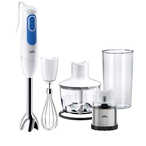 Braun MQ 3038 Spice+ - Batidora (Batidora de mano, 0,5 L, Botones, Mezcla, Picar, Mezcla, 0,6 L, 0,5 L)